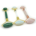 Mini Handle Beauty Facial High Quality Face Massager Pink Jade Roller